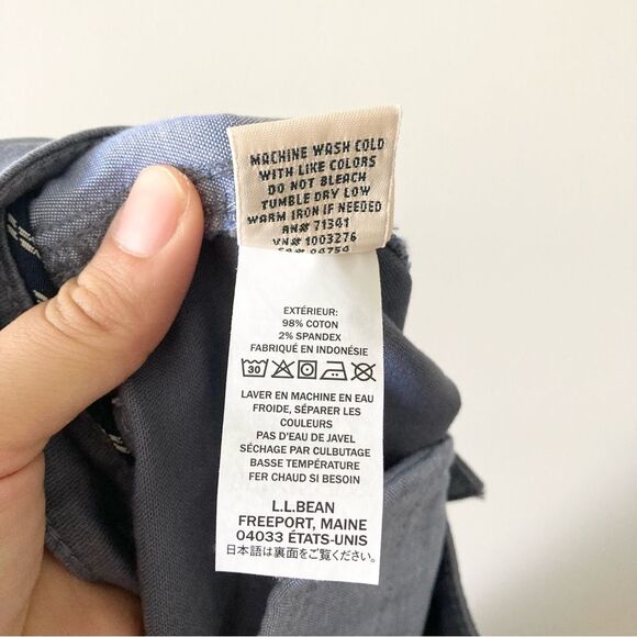 L.L.Bean‎ Women's Comfort Stretch Pants, Mid-Rise Straight-Leg Chino 6P - Picture 6 of 6